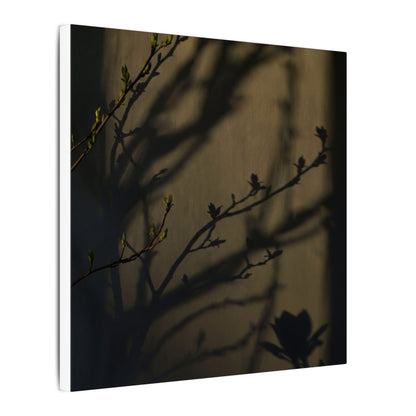 Seijaku Shadow Play Canvas Art - Dark Japandi Charcoal Ink