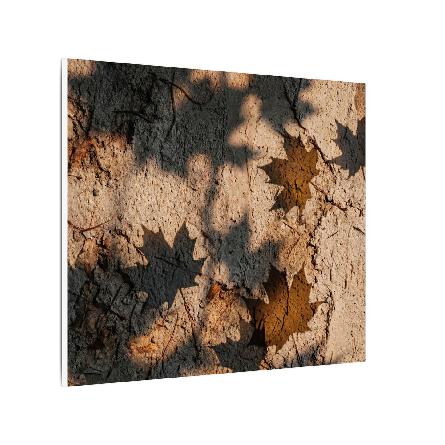 Cozy Shadow Play Canvas Art - Texture Japandi