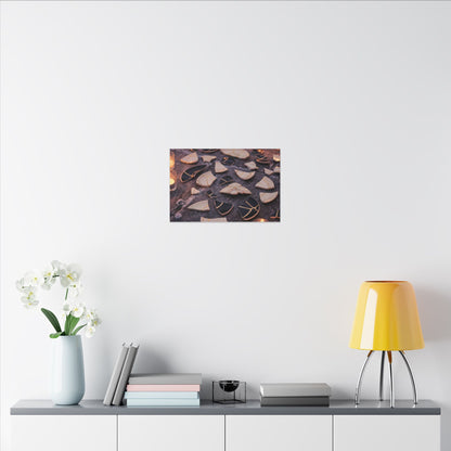 Winter Broken Pottery Broken Beauty Canvas Art | Beautiful Decor