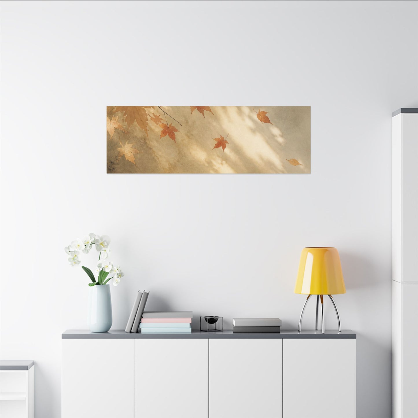 Japandi Ceramic Bowl in Dappled | Watercolor Canvas Art