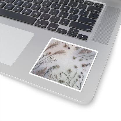 Dawn Dried Flowers Sticker - Japandi Ma