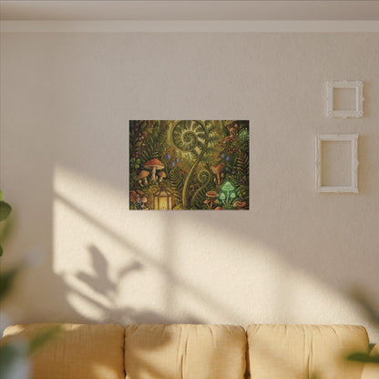 Elegant Ceramic Bowl Canvas Art - Minimal Line Japandi