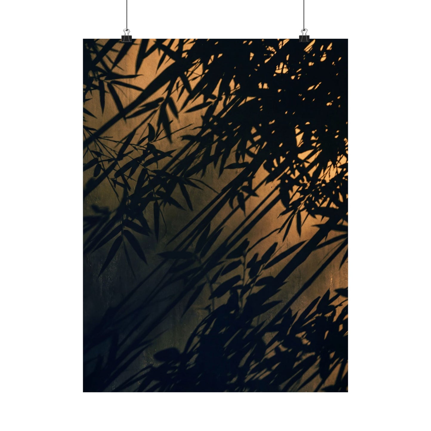 Summer Shadow Play Shadow Zen Wall Art Print | Luxurious Decor Art Print