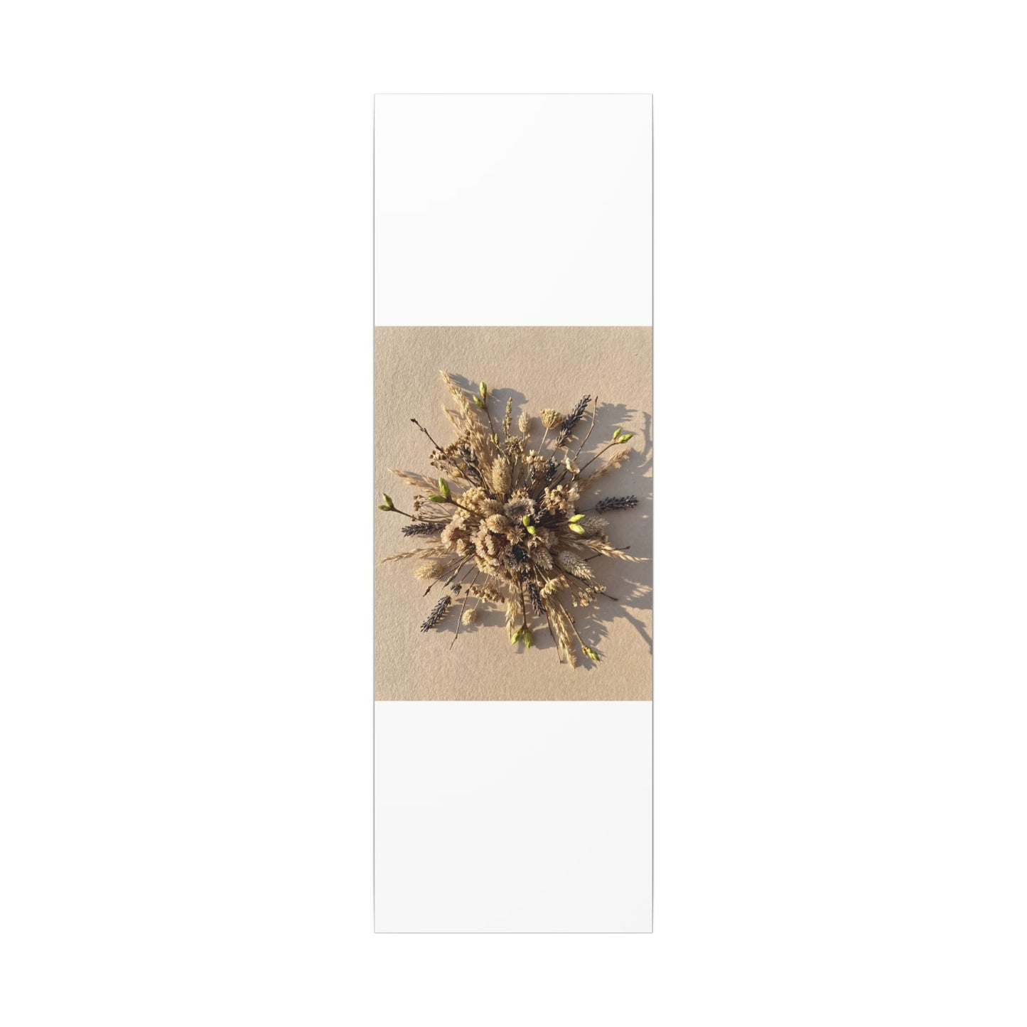 Dried Flowers Spring Canvas Art | Japandi Earthy Design