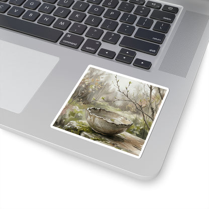 Seijaku Ceramic Bowl Sticker - Japandi Minimal Line