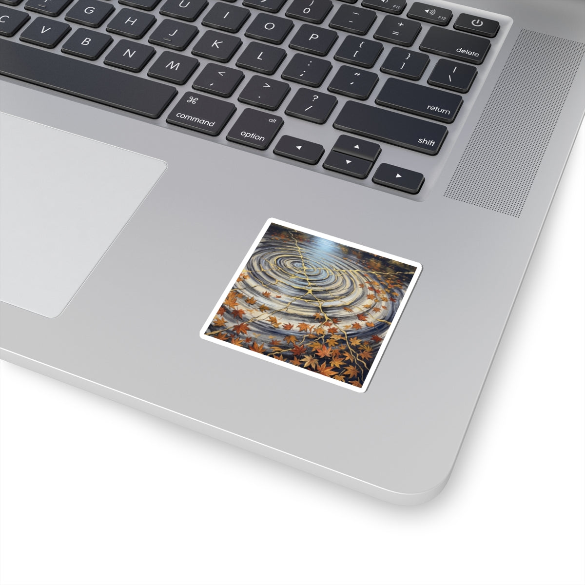 Water Ripple Gold Repair Sticker | Healing Kintsugi Art