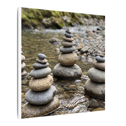 Bamboo Grove Winter Canvas Art | Zen Serene Design