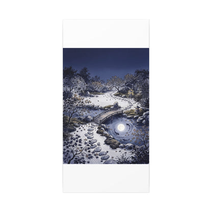 Torii Gate Enso Canvas Art | Contemplative Zen Art
