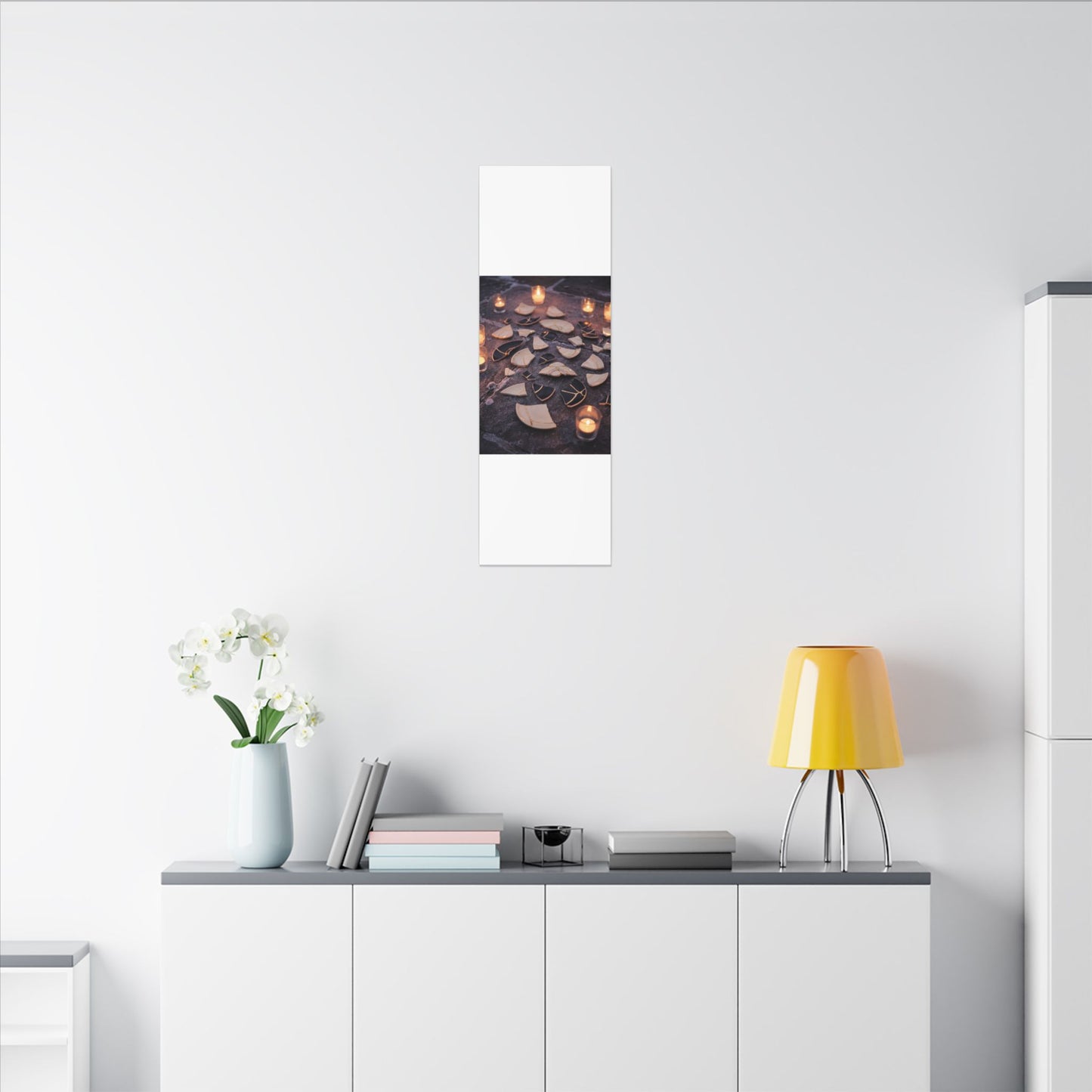 Winter Broken Pottery Broken Beauty Canvas Art | Beautiful Decor