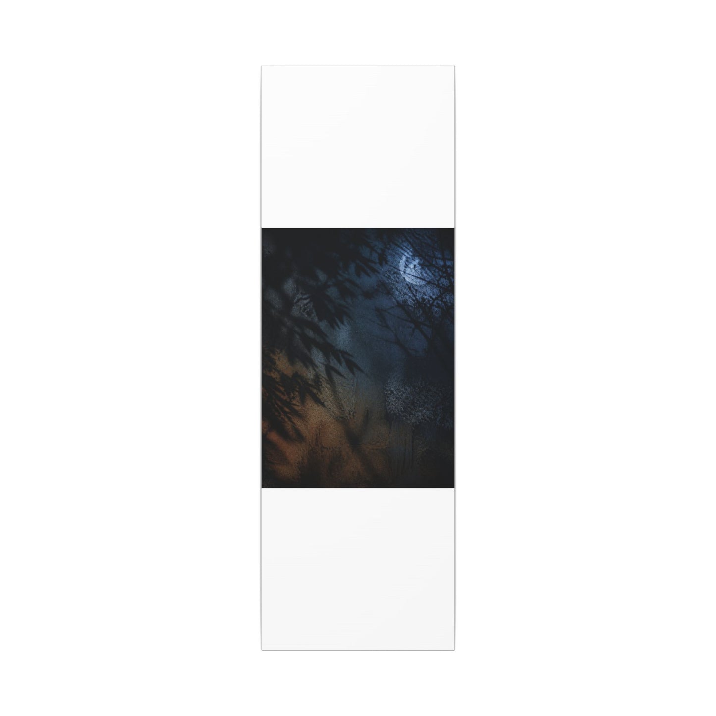 Kanso Shadow Play Canvas Art - Dark Japandi Shadow Zen