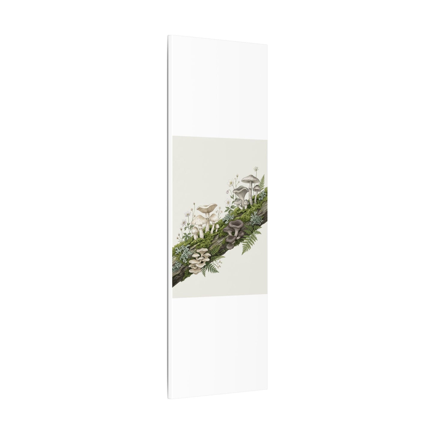 Dappled Wild Mushrooms Canvas Art - Japandi Ma