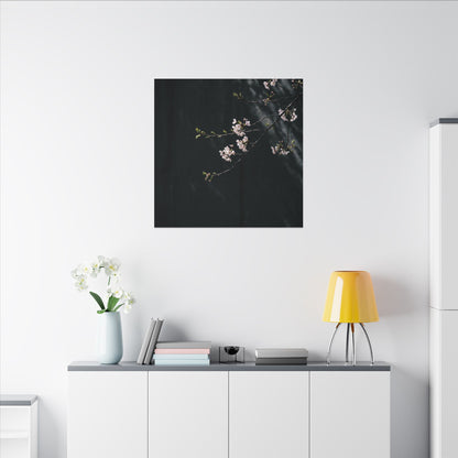 Winter Shoji Screen Texture Canvas Art | Cozy Decor