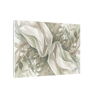 Summer Silk Drape Watercolor Canvas Art | Cozy Decor