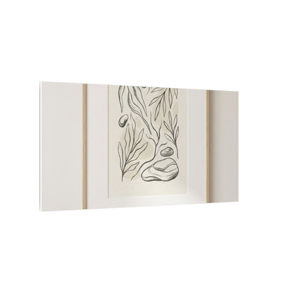 Japandi Charcoal Canvas Art