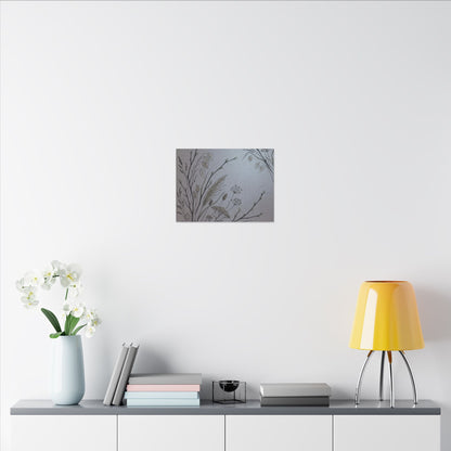 Spring Dried Flowers Japanese Pattern Canvas Art | Cozy Decor
