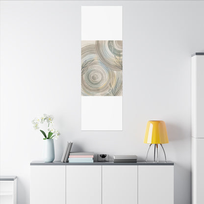 Kanso Water Ripple Canvas Art - Japandi Minimal Line