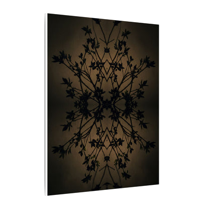 Golden Hour Shadow Play Canvas Art - Dark Japandi Seijaku