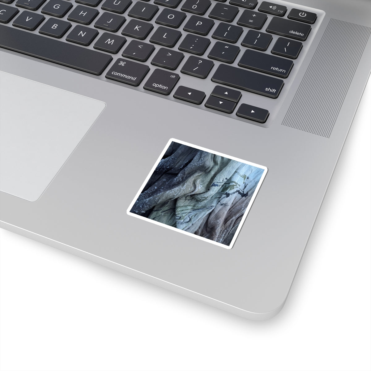Japandi Silk Drape in Moonlight | Japanese Pattern Sticker