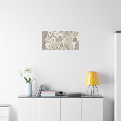 Japandi Minimal Line Canvas Art