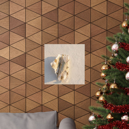 Paper Fold Texture Wall Art Print | Cozy Japandi Art
