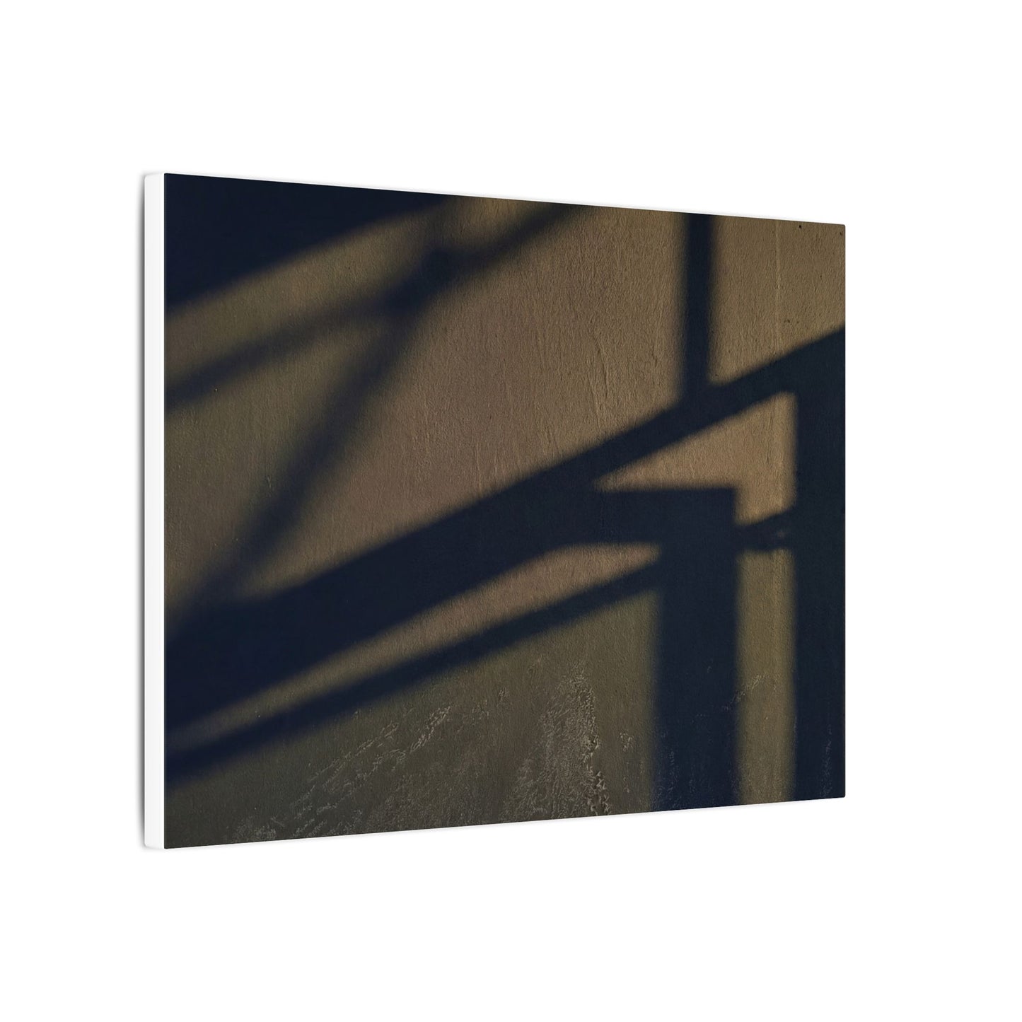 Sophisticated Shadow Play Canvas Art - Moody Minimal Dark Japandi