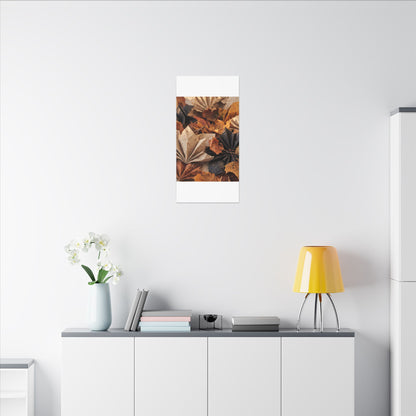Paper Fold Texture Canvas Art | Elegant Japandi Art