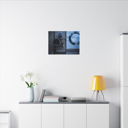 Tea Ceremony Enso Canvas Art | Calm Zen Art