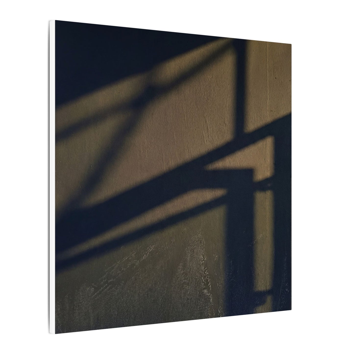 Sophisticated Shadow Play Canvas Art - Moody Minimal Dark Japandi