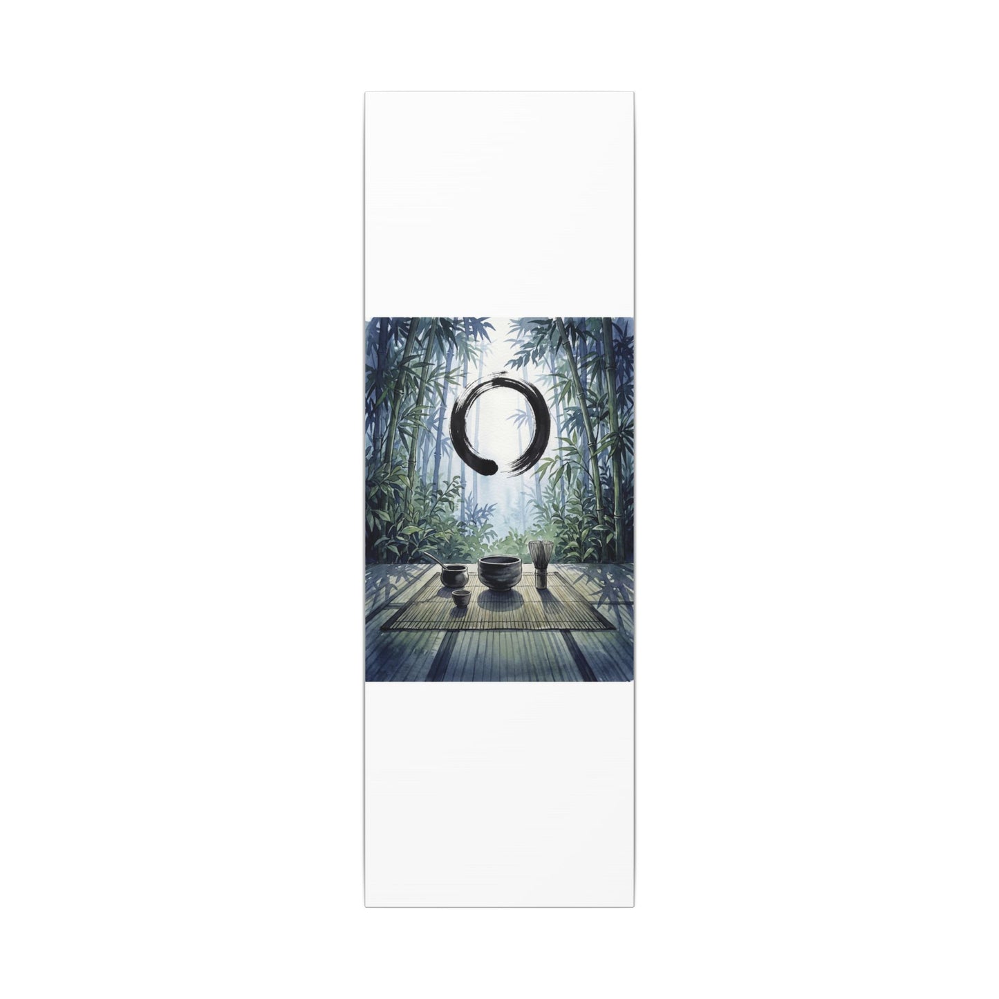 Seijaku Tea Ceremony Canvas Art - Zen Enso
