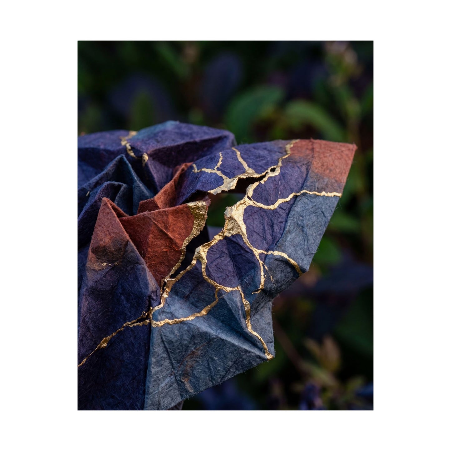 Paper Fold Summer Wall Art Print | Kintsugi Beautiful Design