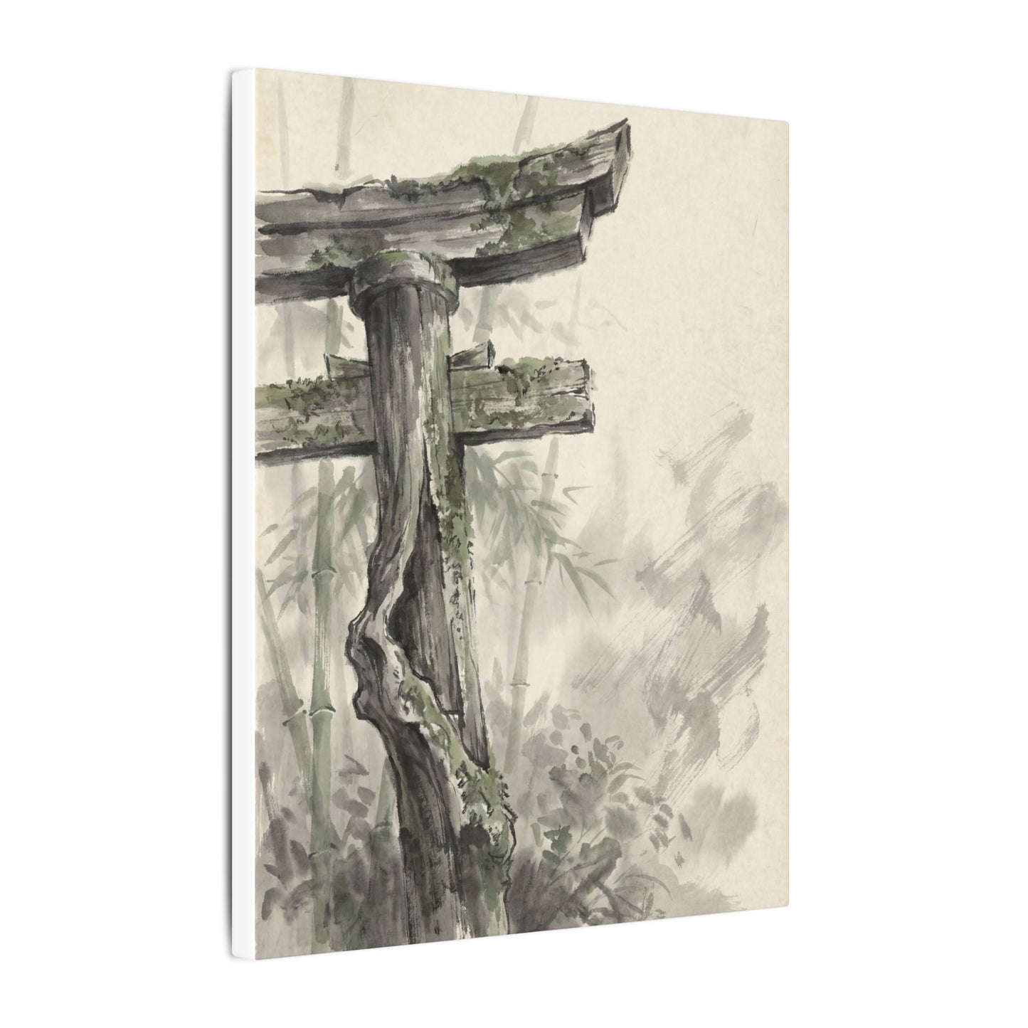 Torii Gate Summer Canvas Art | Zen Tranquil Design