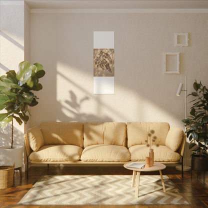 Spring Wisteria Herbarium Canvas Art | Earthy Decor