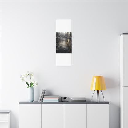 Water Ripple Broken Beauty Canvas Art | Artful Kintsugi Art
