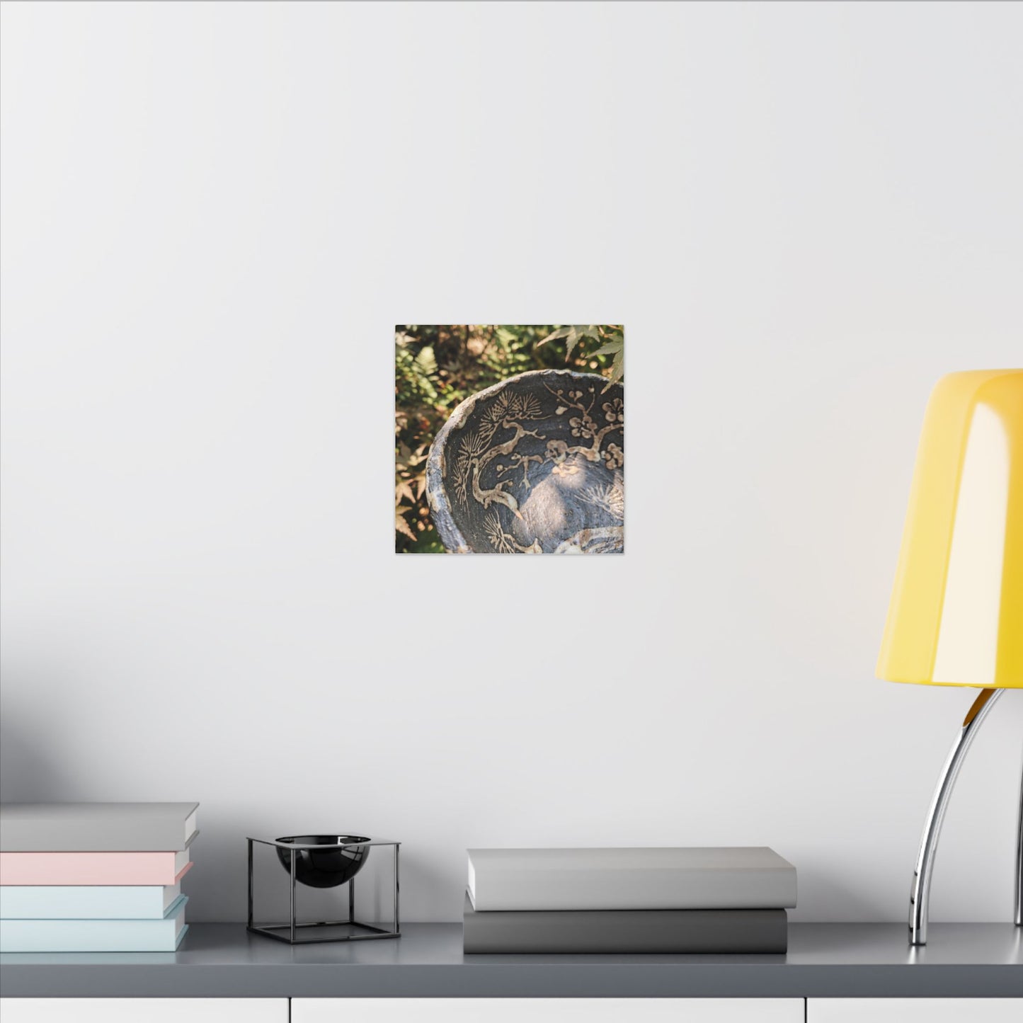 Ceramic Bowl Canvas Art | Summer Japandi Japanese Pattern Art