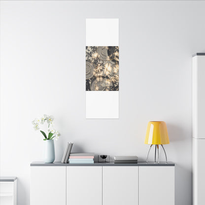 Healing Water Ripple Canvas Art - Gold Vein Kintsugi