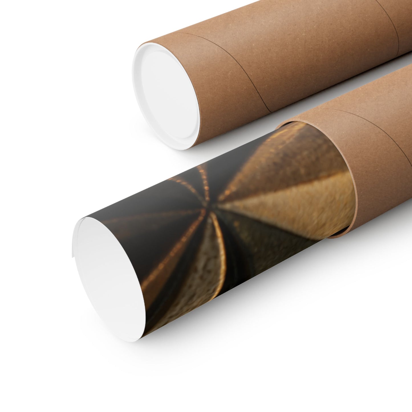 Artful Paper Fold Wall Art Print - Broken Beauty Kintsugi