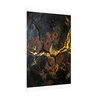 Kintsugi Broken Beauty Canvas Art
