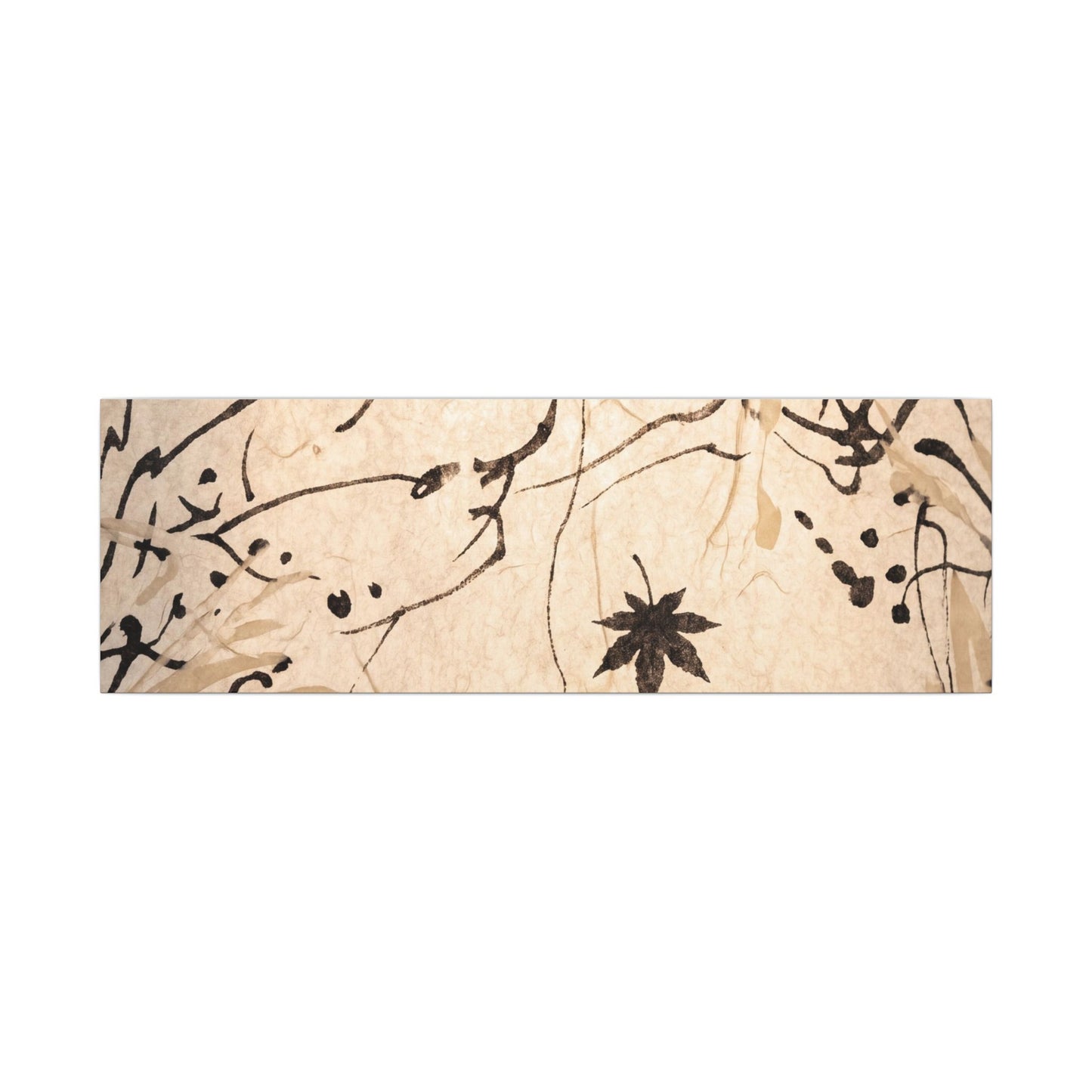 Golden Hour Shoji Screen Canvas Art - Japandi Fukinsei