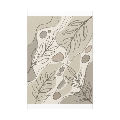 Japandi Minimal Line Canvas Art