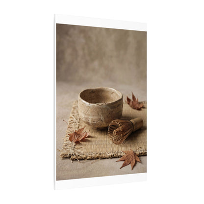 Ma Tea Ceremony Canvas Art - Japandi Texture