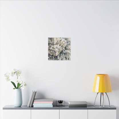 Stone Lantern Watercolor Canvas Art | Elegant Japandi Art