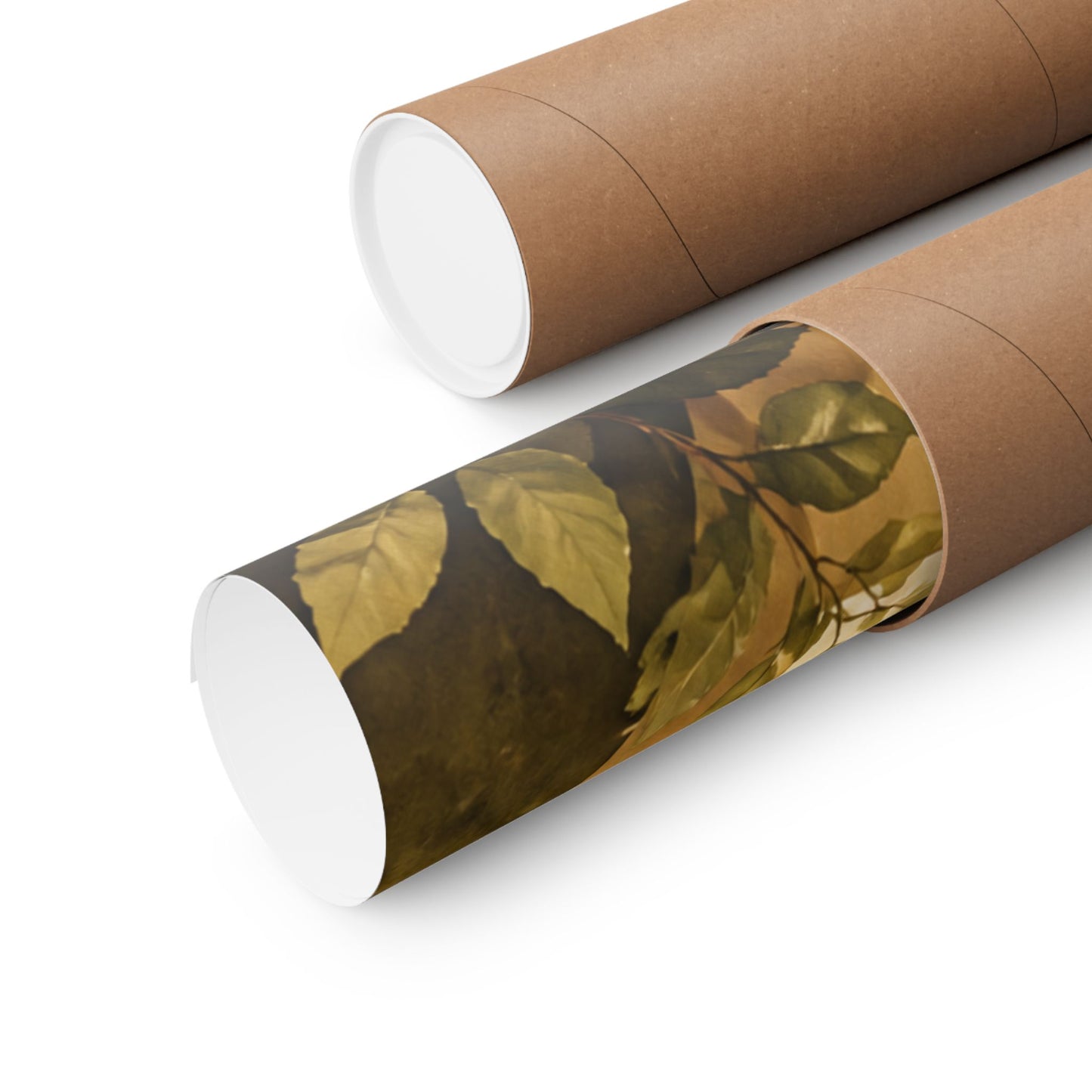 Golden Hour Paper Fold Wall Art Print - Japandi Ma