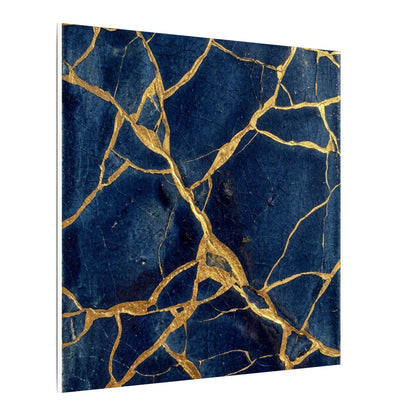 Kintsugi Crackle Canvas Art