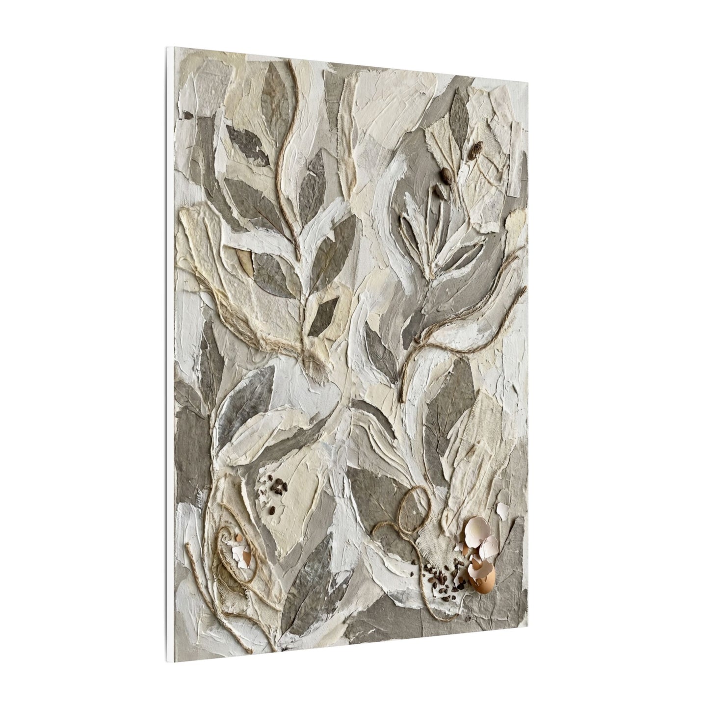 Japandi Textured Canvas Art