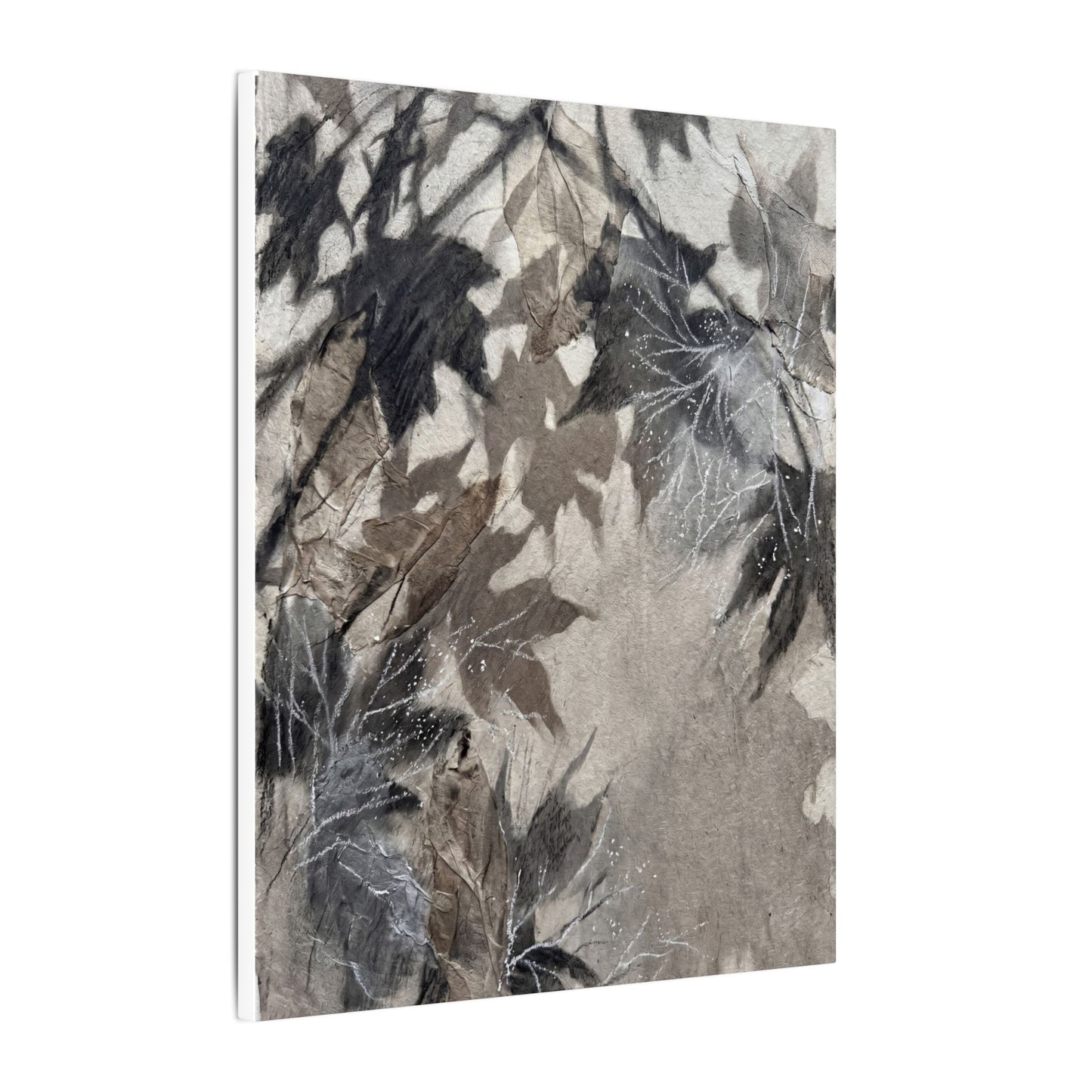 Shadow Play Texture Canvas Art | Cozy Japandi Art