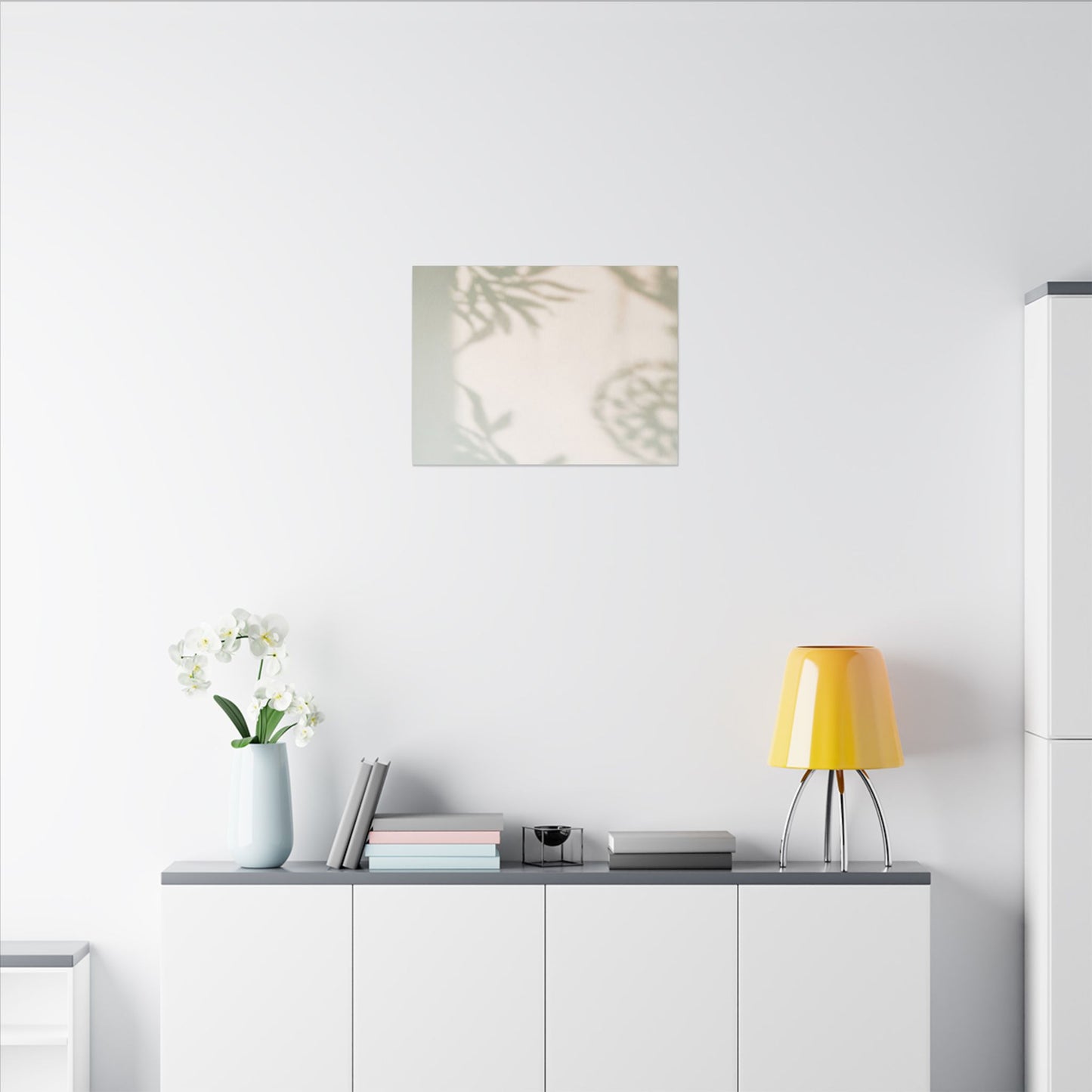 Dawn Shadow Play Canvas Art - Japandi Ma