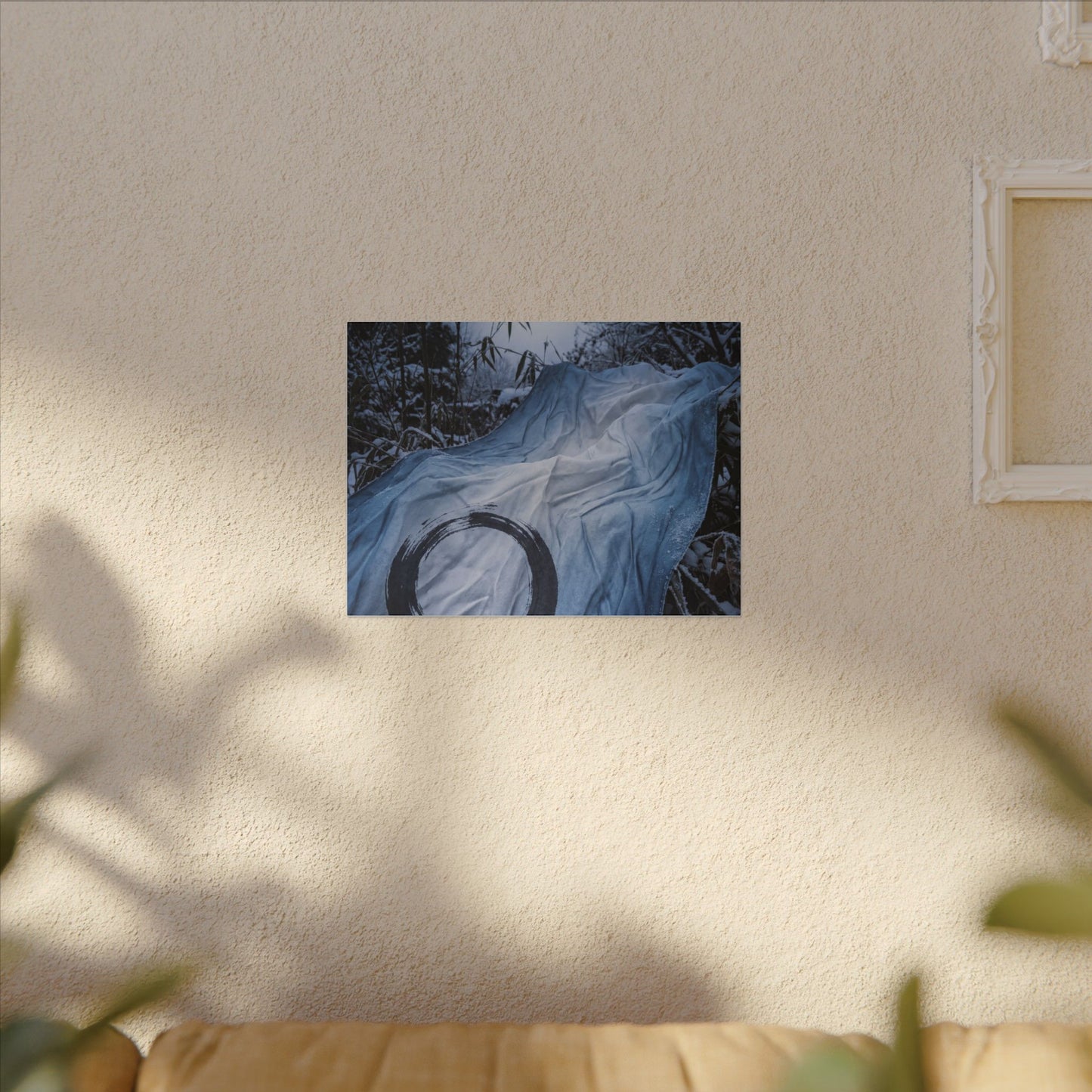 Moonlight Silk Drape Canvas Art - Zen Datsuzoku