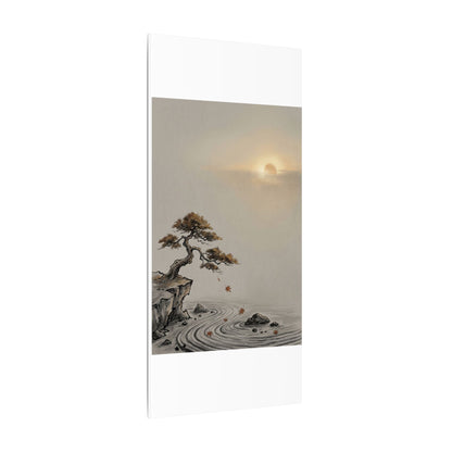 Pine Tree Canvas Art | Autumn Zen Karesansui Art