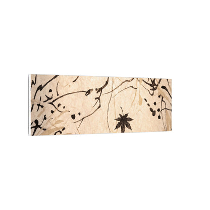 Golden Hour Shoji Screen Canvas Art - Japandi Fukinsei