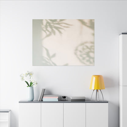 Dawn Shadow Play Canvas Art - Japandi Ma